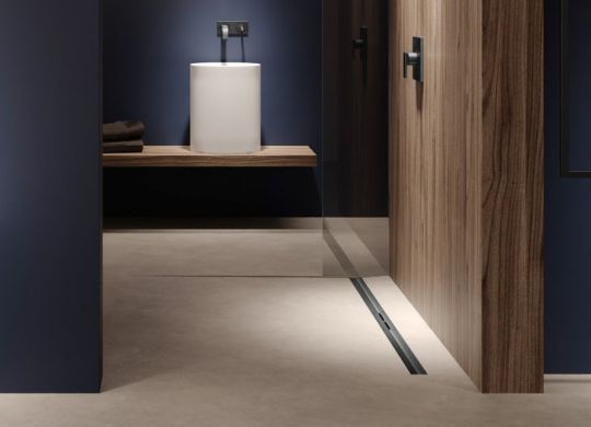 Душевой канал Tece Drainprofile 90 6709решеткой PVD схема 11