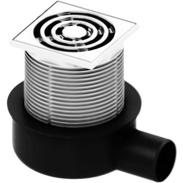 Дренажная система TeceDrainpoint S50 3601050 с декоративной решеткой без фланца