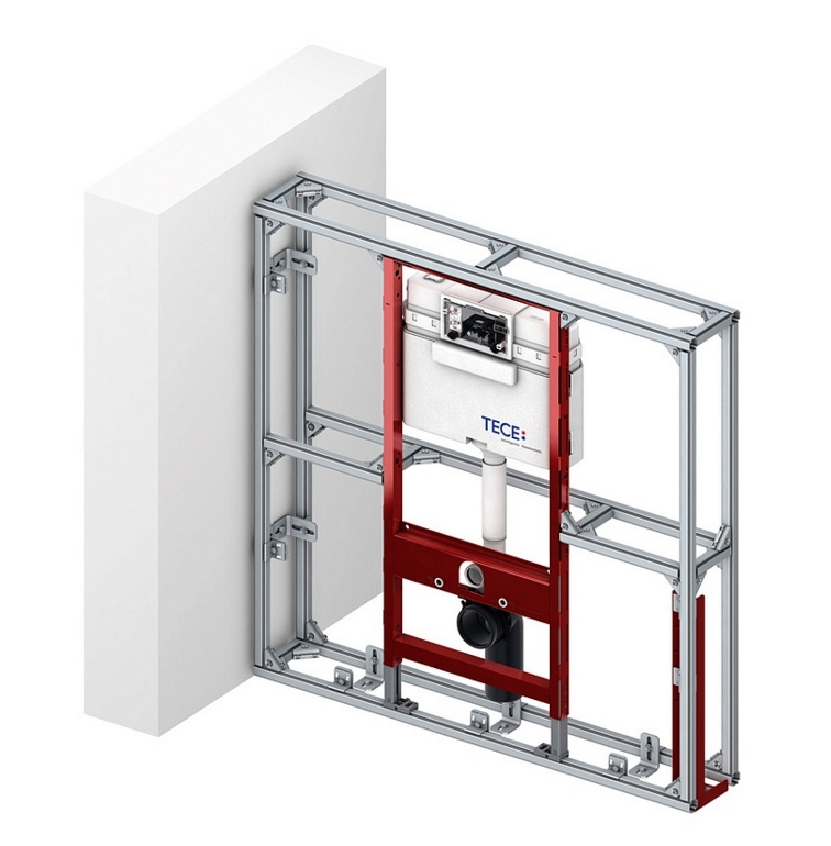 Инсталляция для унитаза TeceProfil 9300302 без кнопки смыва ФОТО