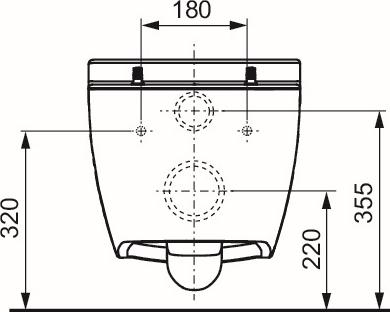 Подвесной унитаз Tece One 9700204 схема 5