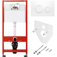 Комплект инсталляции Tece Profil K440920 для подвесного унитазакнопкой смыва схема 1 Комплект инсталляции Tece Profil K440920 для подвесного унитазакнопкой смыва схема 1