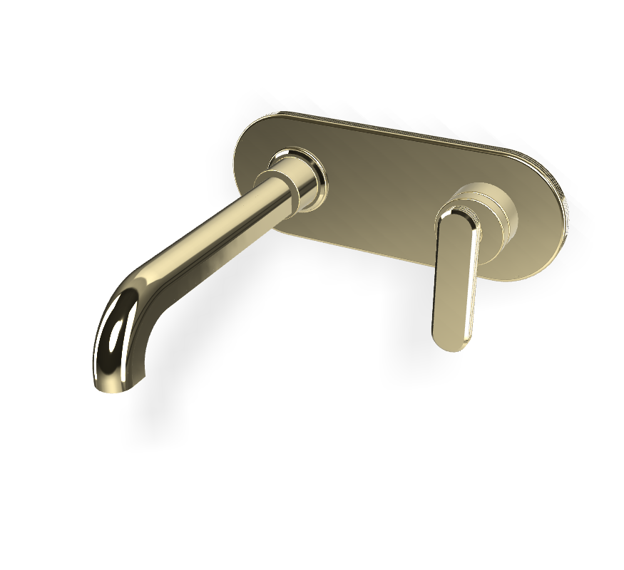 Однорычажный смеситель Fima - Carlo Frattini Park Lane настенный для раковины F1301WLX5 ФОТО