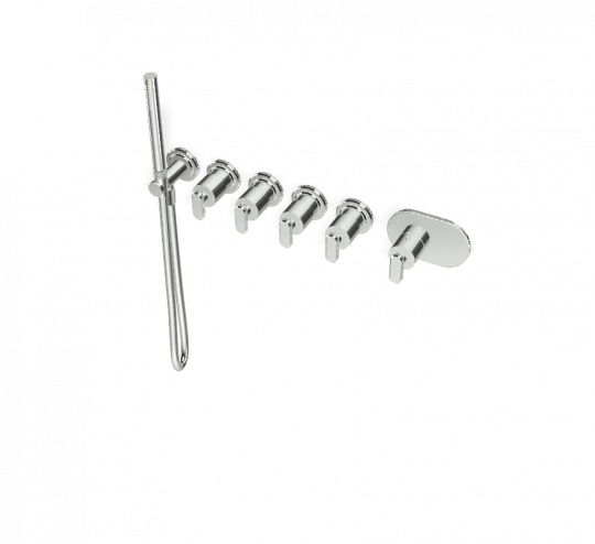 Термостатический смеситель Fima - Carlo Frattini Park Lane встраиваемый для душа F1368X4