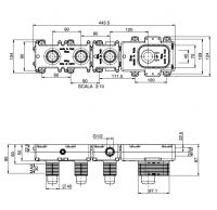 Fima Carlo Frattini для ванны/душа F2462/1M схема 2