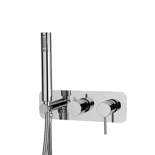 Смеситель для душа с настенным подключением воды для лейки Fima carlo frattini F3049WX2 схема 2