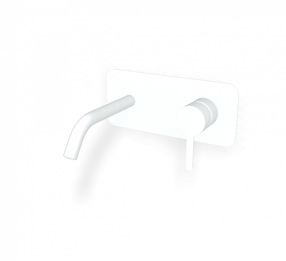 Cмеситель для раковины для настенного монтажа Fima carlo frattini Snap F3121WX5 излив 150мм ФОТО