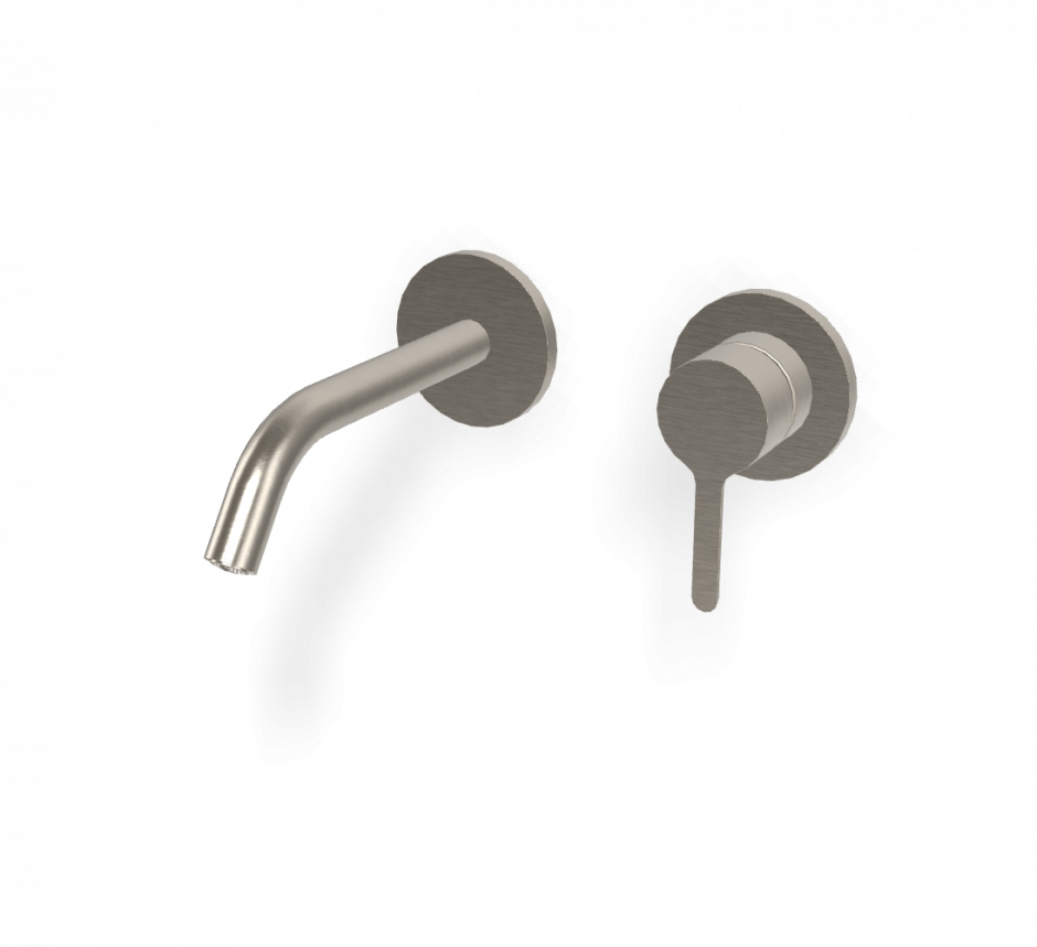 Cмеситель для раковины для настенного монтажа Fima carlo frattini Snap F3121WX8 излив 150мм ФОТО