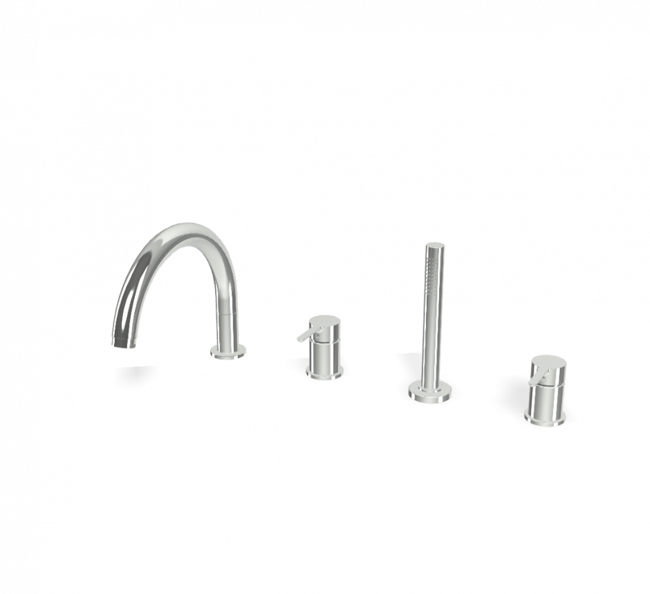 Смеситель на борт ванны Fima carlo frattini Snap F3124N