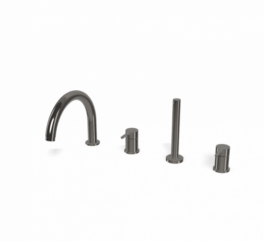 Смеситель на борт ванны Fima carlo frattini Snap F3124N схема 5 Смеситель на борт ванны Fima carlo frattini Snap F3124N схема 5