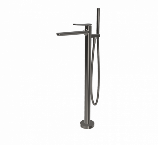 Смеситель для ванны напольный Fima carlo frattini Flo F3804/6N схема 8 Смеситель для ванны напольный Fima carlo frattini Flo F3804/6N схема 8