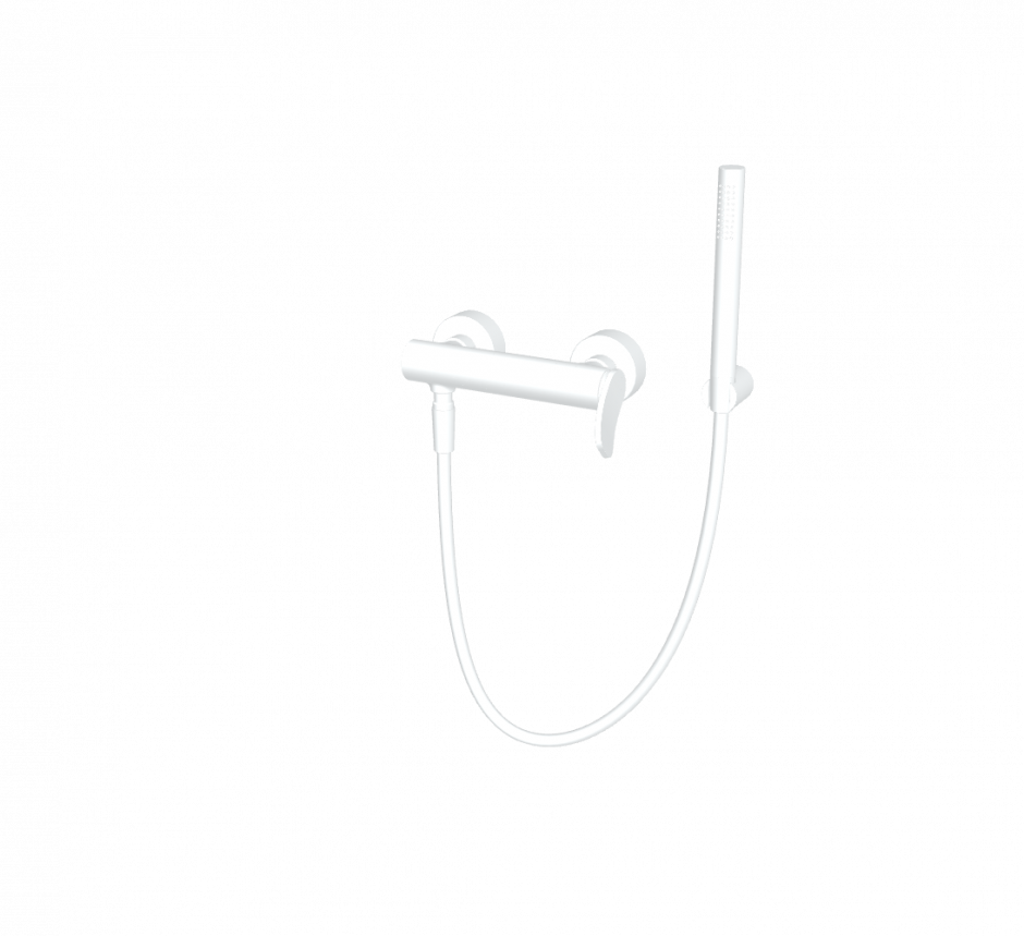 Смеситель внешнего монтажа с душевым комплектом Fima carlo frattini Flo F3805 ФОТО