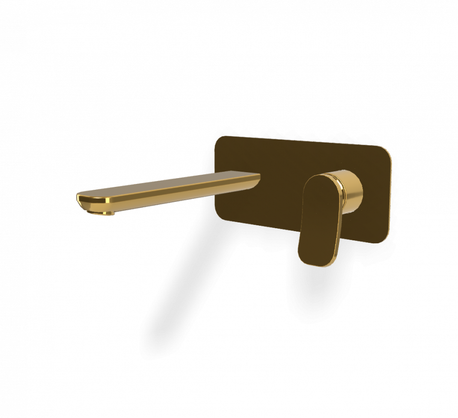 Смеситель для раковины настенный Fima carlo frattini Flo F3821WLX5 излив 200мм ФОТО