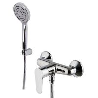 Настенный смеситель для душа Fima carlo frattini Serie 22 цвета хром F3835 схема 1