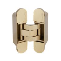 Скрытая петля Armadillo U3D7000 Tech для дверей до 60 кг золото флорентийское