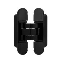 Скрытая петля Armadillo U3D7000 Tech для дверей до 60 кг черный