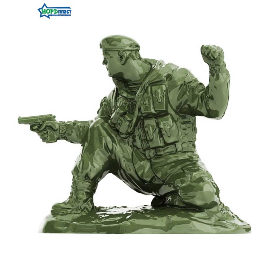 Солдаты ВЕЖЛИВЫЕ ЛЮДИ (1 шт. на картонке: командир или наблюдатель с биноклем в ассорт.)