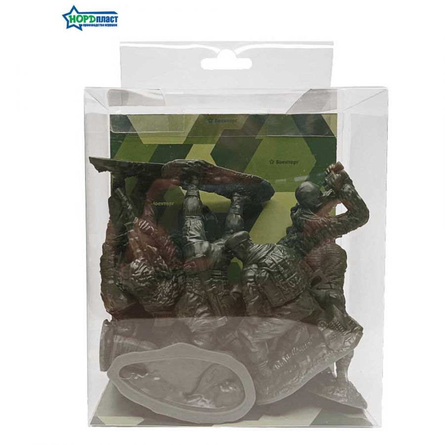 Солдаты ВЕЖЛИВЫЕ ЛЮДИ (8 шт. в малом прозрачном боксе)