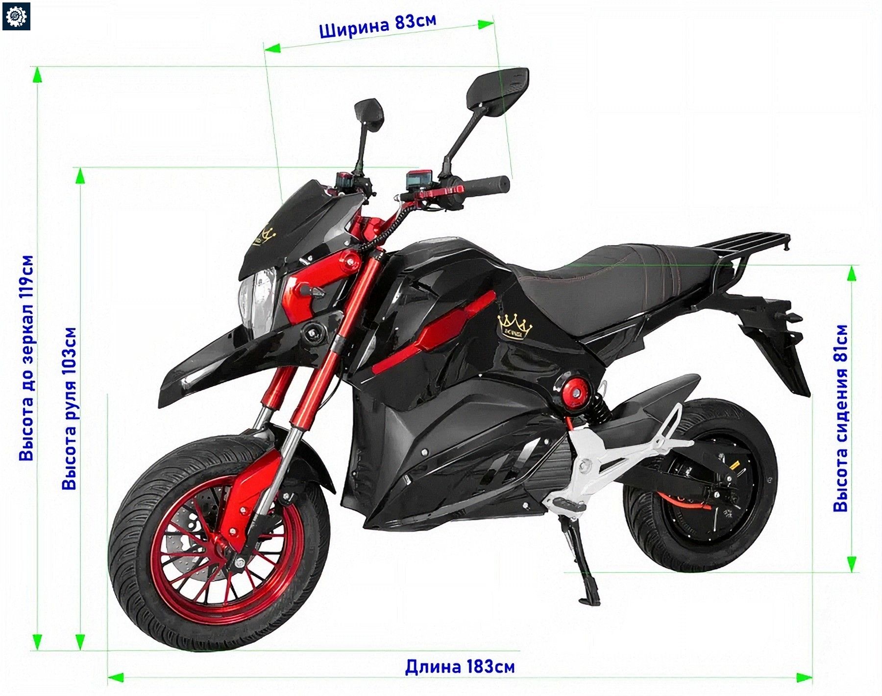 IKINGI CP-8 - геометрия