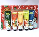 Moisturizing Christmas Hand Cream Новогодний набор кремов для рук, 5 шт