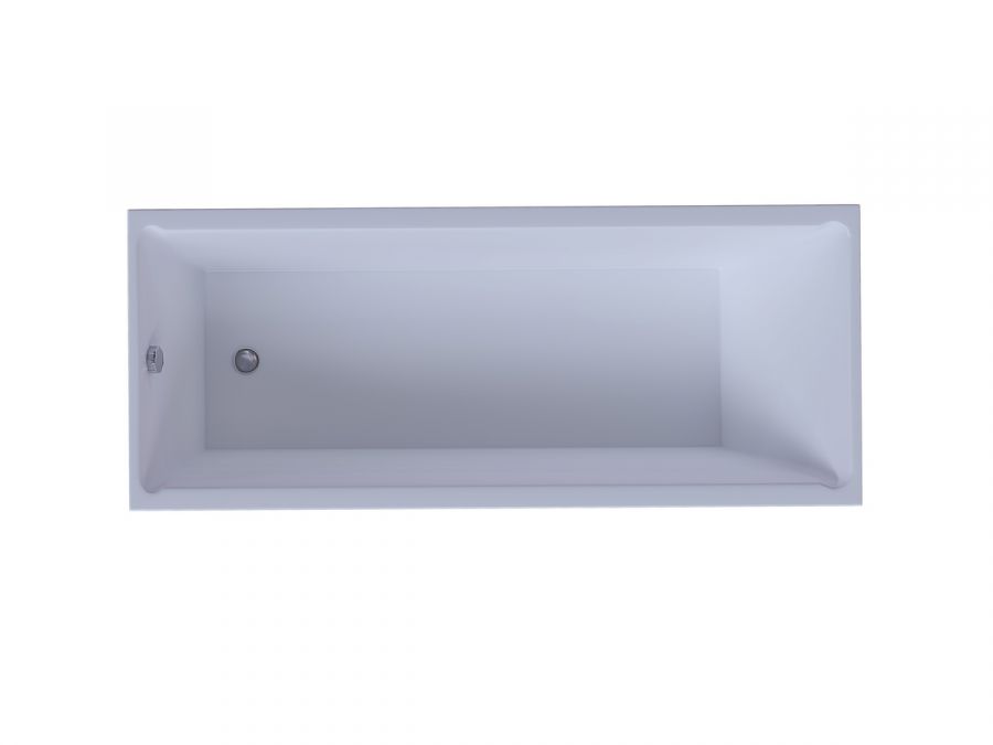 Акриловая ванна Aquatek Лайма 150x70 прямоугольная, без каркаса и экрана