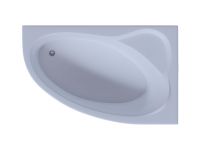 Акриловая ванна Aquatek Фиджи 170x110 асимметричная, правая, с каркасом, без гидромассажа