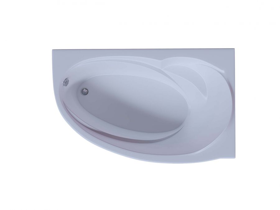 Акриловая ванна Aquatek Бетта 170 левая, без каркаса, без экрана, без гидромассажа