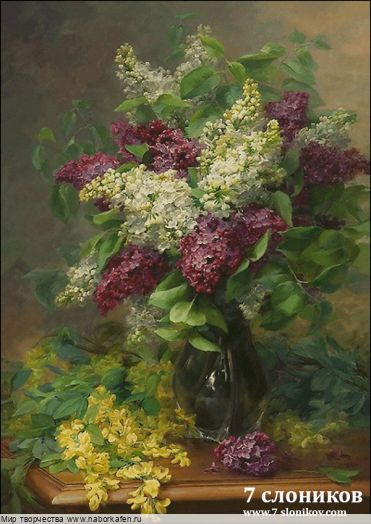 Набор для вышивания "415 Fleurs Au Vase"