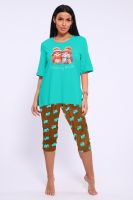 Пижама ТК 386 [изумрудный]