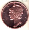 США. Унция меди Меркурий