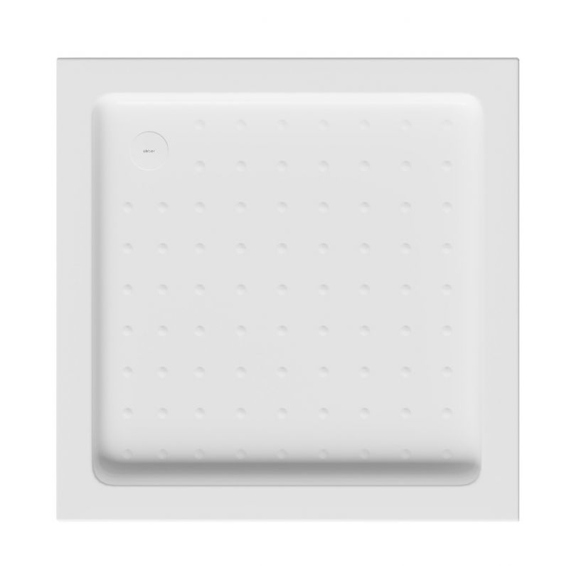 Душевой поддон ABBER AD3D100 100х100 квадратный, акриловый, белый