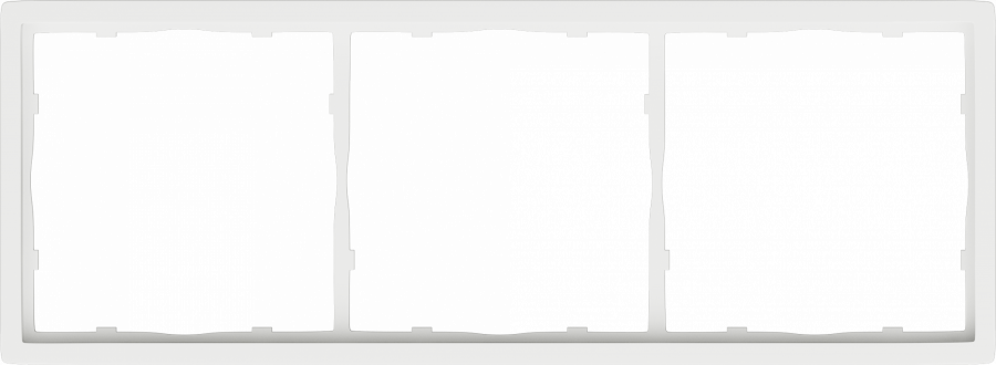 Рамка 3-я, матовый белый, серия R98