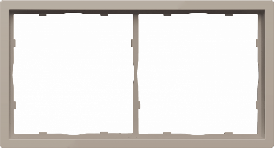 Рамка 2-я, матовый кашемир, серия R98