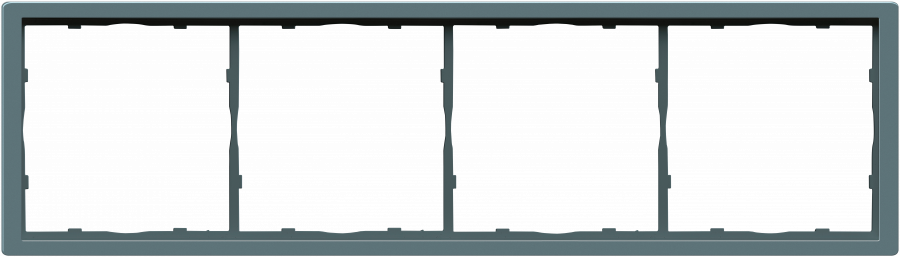 Рамка 4-я, матовый изумруд, серия R98