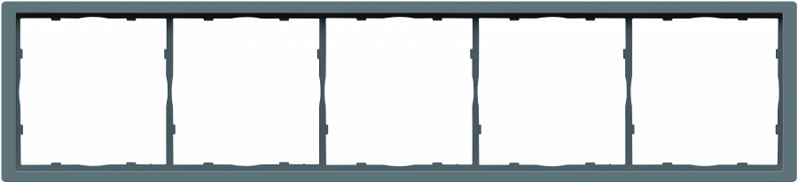 Рамка 5-я, матовый изумруд, серия R98