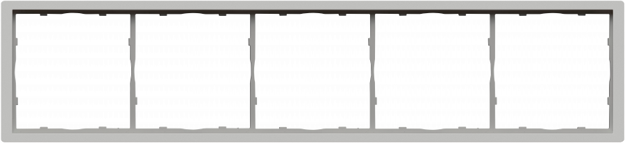 Рамка 5-я, матовый серый, серия R98