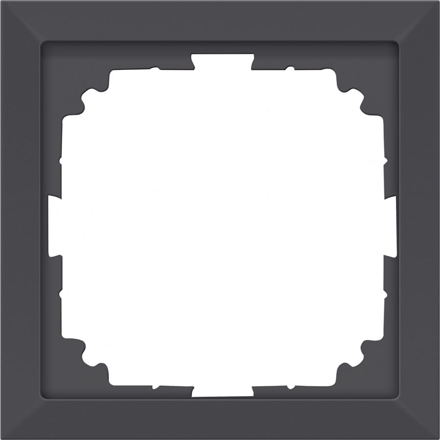 Рамка промежуточная для монтажа устройств 55х55, черный, серия R98