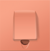 Вывод кабеля, матовый коралл, серия R98