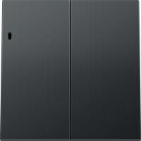 Клавиша 2-я с подсветкой, вороненая сталь, серия R98 METAL