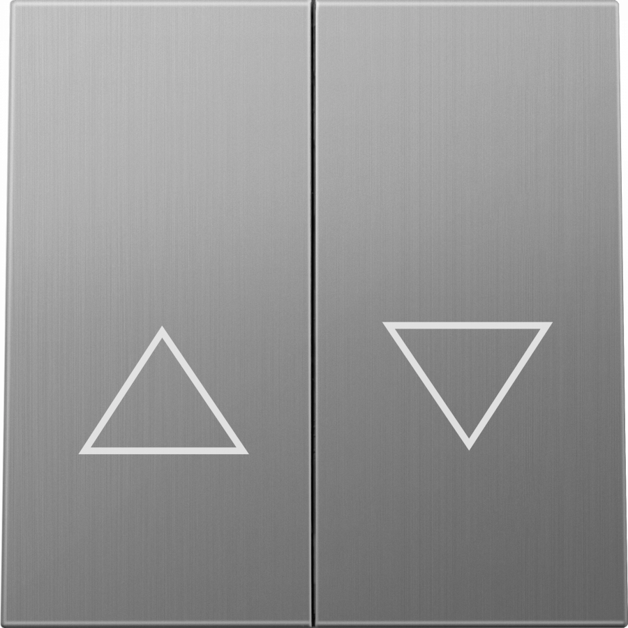 Клавиша 2-я со стрелками для жалюзи, никель, серия R98 METAL