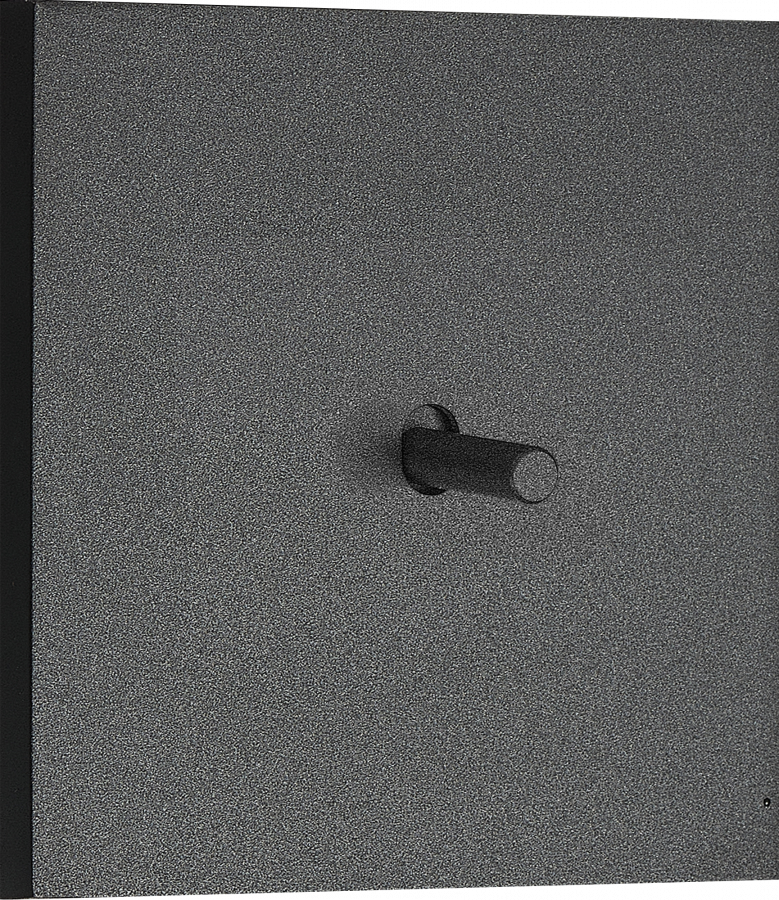 Переключатель на 1 тумблер, цилиндр, 10AX 250V, черный, серия N96