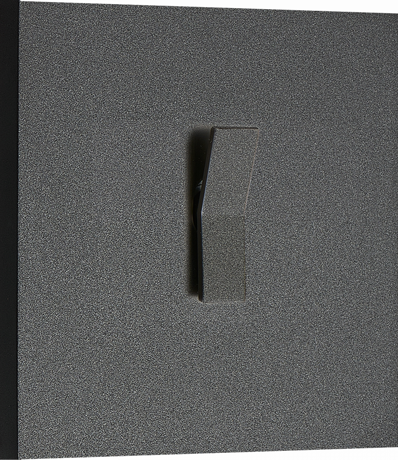 Переключатель перекрестный (с 3-х мест) на 1 тумблер, клавиша Angle, 10AX 250V, черный, серия N96