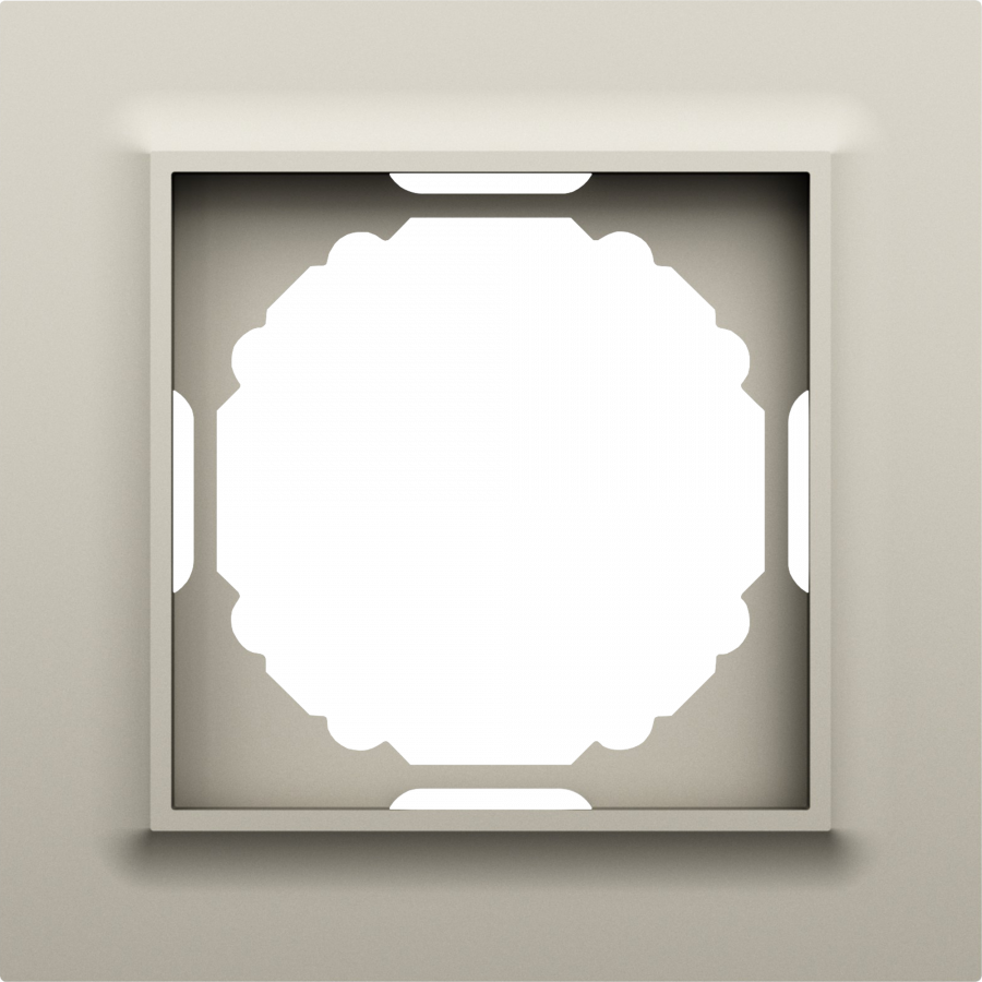 Рамка 1-я, Wave матовый кашемир, серия A07