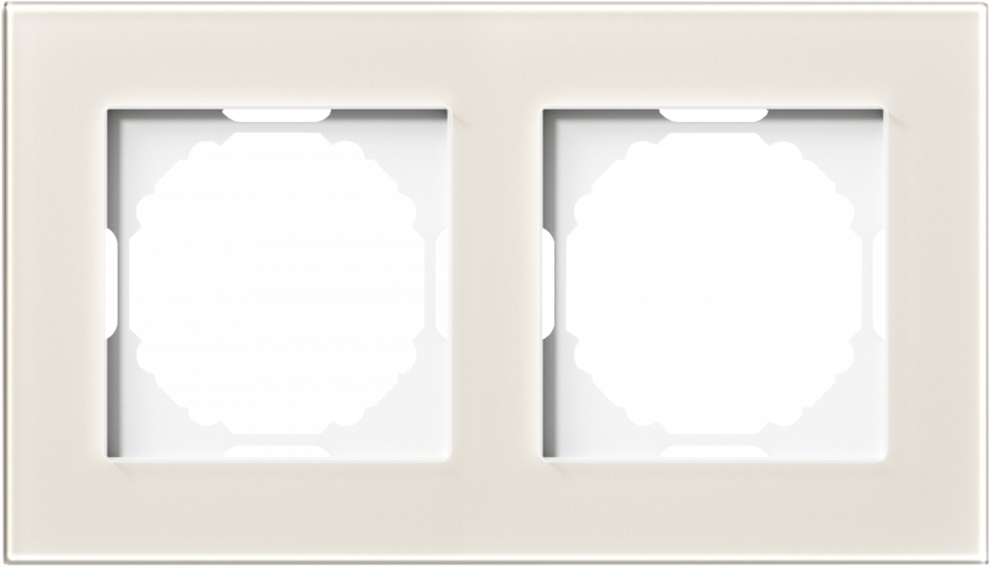 Рамка 2-я, Natural молочное стекло, серия A07