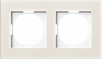 Рамка 2-я, Natural молочное стекло, серия A07