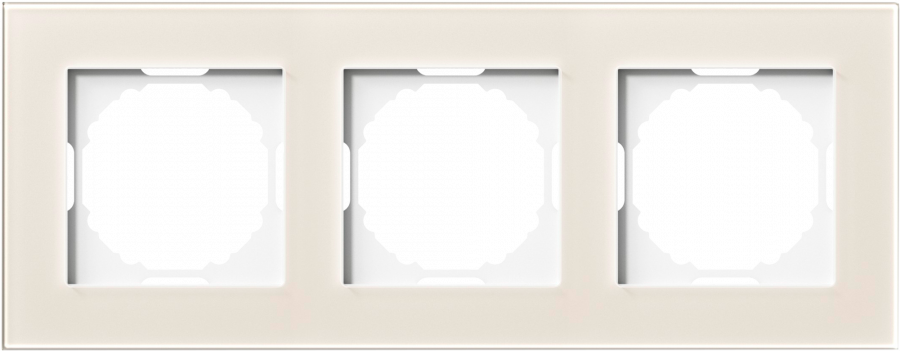 Рамка 3-я, Natural молочное стекло, серия A07