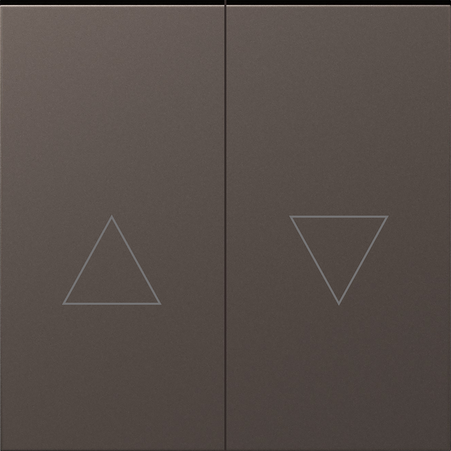 Клавиша 2-я со стрелками для жалюзи, мокко, серия S08