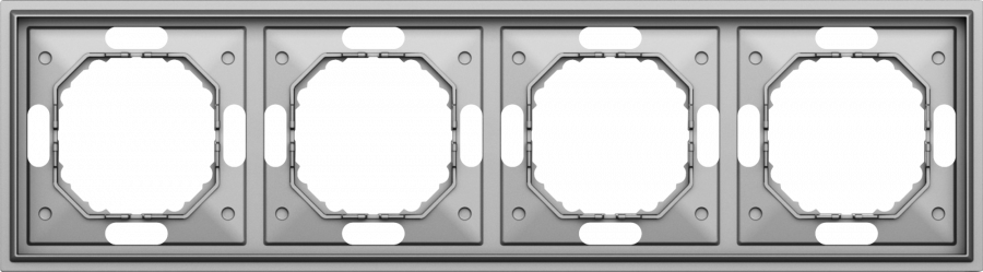 Рамка 4-я, сталь, серия S08
