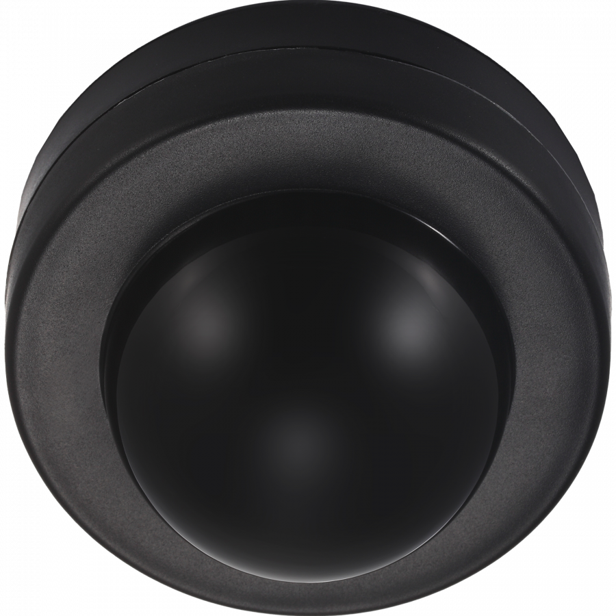 Датчик присутствия потолочн., накладной, черный+черная круг.линза обзор 360?, макс.2000Вт, черный