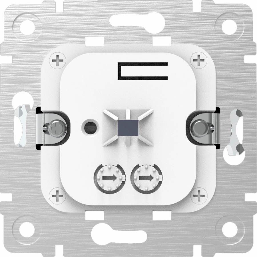 Датчик движения инфракрасный настенный встраиваемый. без накладки с линзой 160 градусов, макс 500Вт