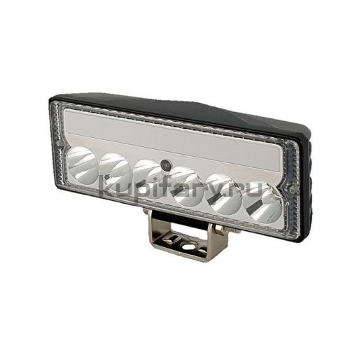 Светодиодная фара 18 ватт Epistar дальнего света с ДХО FR100918S